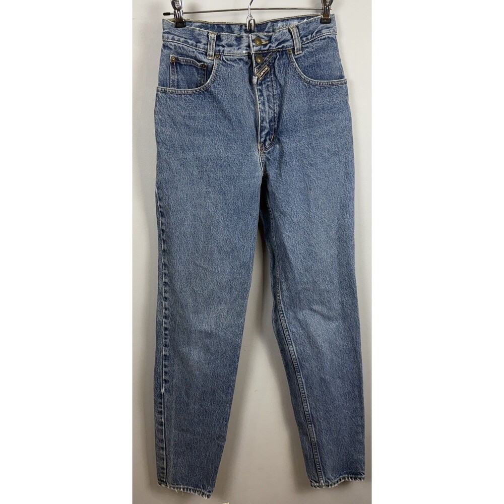 Vintage Lawman jeans with embroidery on pocket size 7 (26x30) RN# 58389
